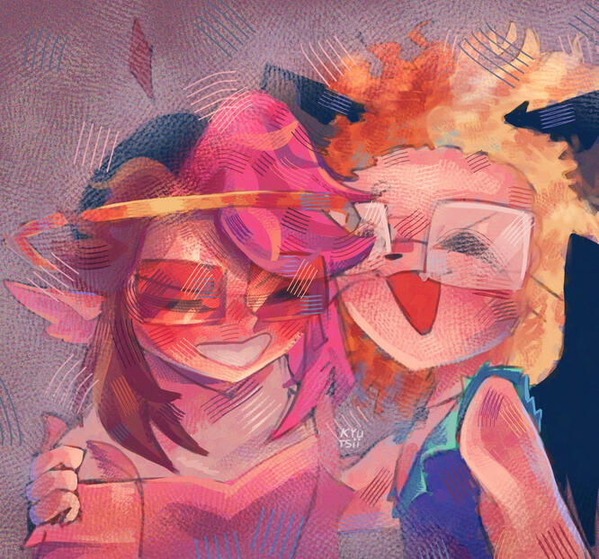 comission by @kyutsii_ on twitter